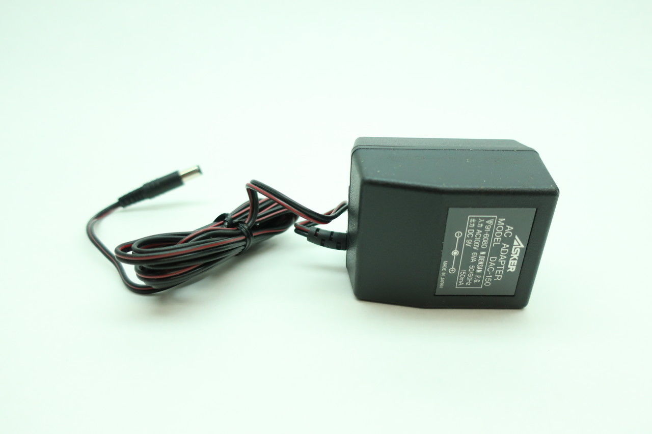 NEW Asker DAC-150 AC Adapter 9VDC 150mA POWER SUPPLY CHARGER